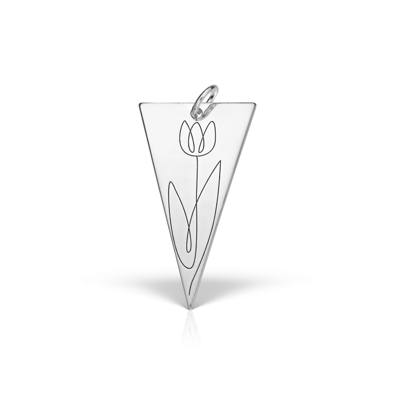 Pandantiv din argint, Dutch Tulip